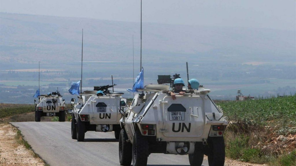 Israeli drone attack on the vehicles of UN peacekeepers in Lebanon ...